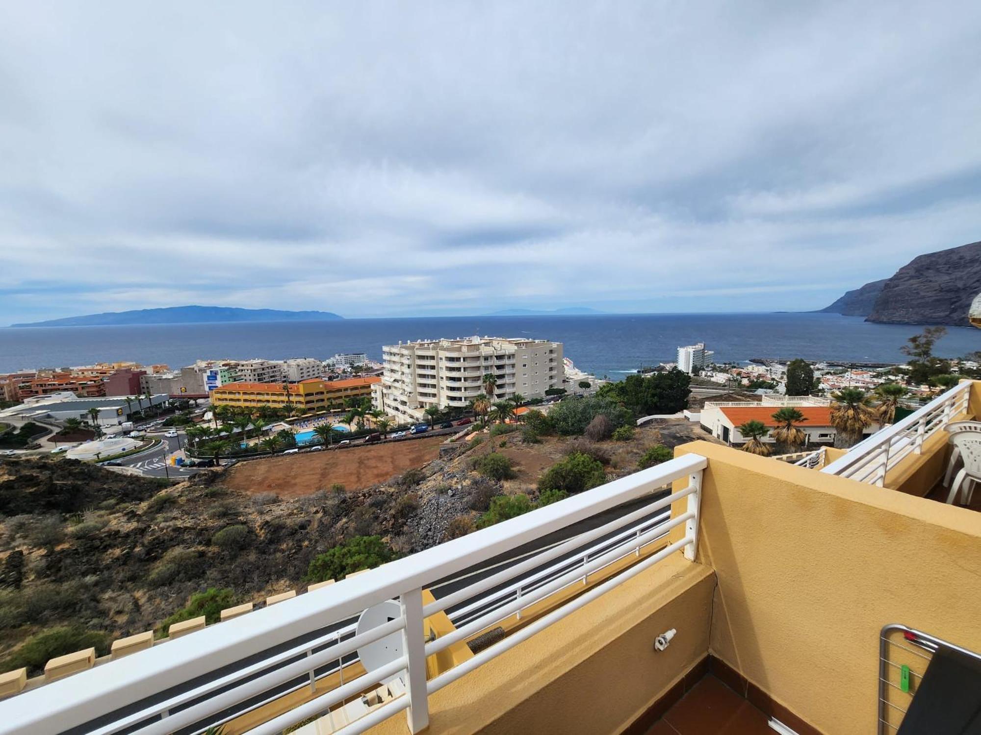 Los Gigantes,Huge Terrace,Sea View,Air Conditioning Apartman Puerto de Santiago  Kültér fotó